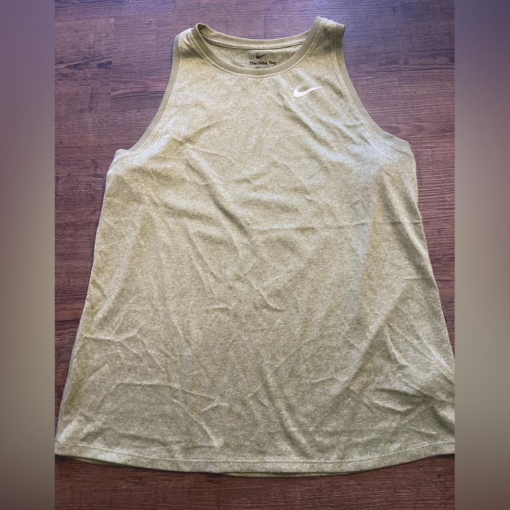 Nike Olive Dri-FIT Tee